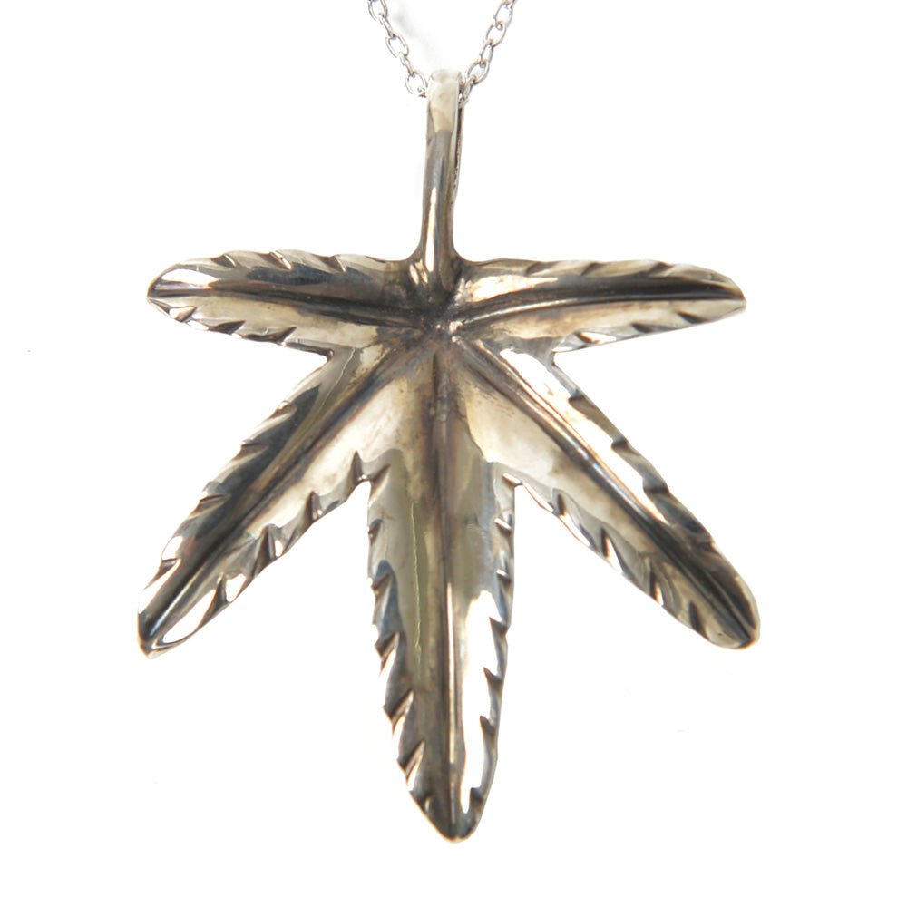 KEITH RICHARDS キースリチャーズ - マリファナ・ペンダント(ジュエリーケース付き) / ネックレス - PGS